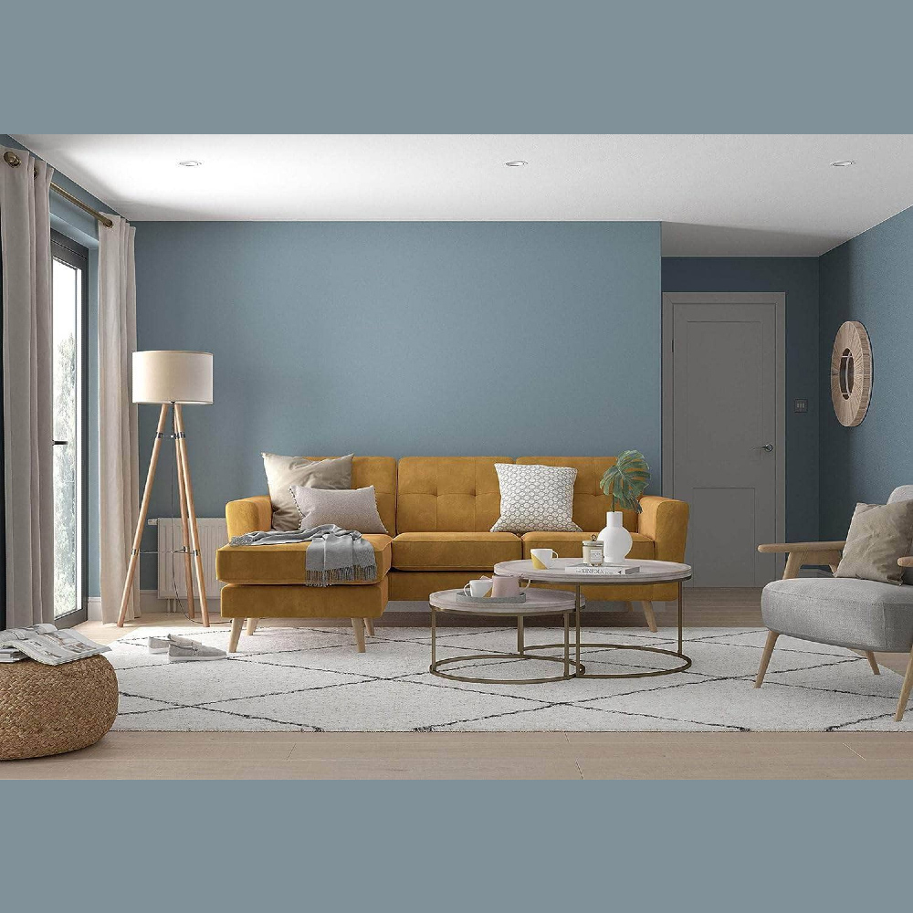 Dulux Trade Denim Drift Walls and Ceilings Diamond Matt Paint 5L Image 4