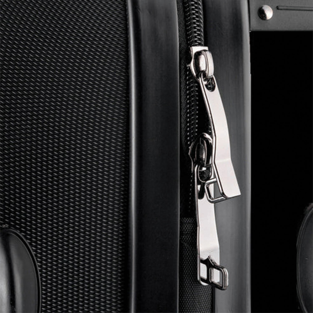 Warren Reed Designer Large Tropical Pattern with Bright Plants and Flowers Suitcase Image 9