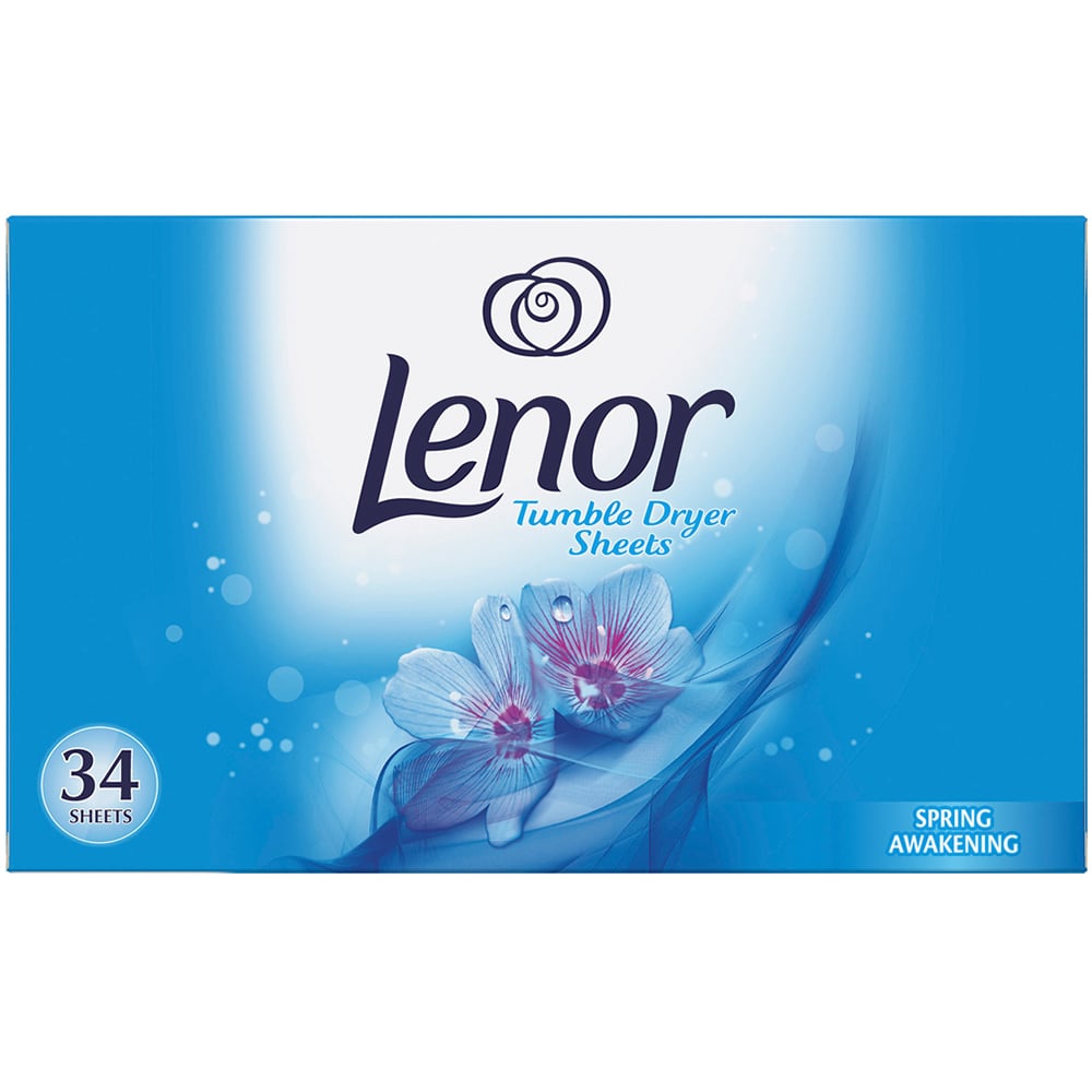 Lenor Spring Awakening Tumble Dryer Sheets 34 Pack Image