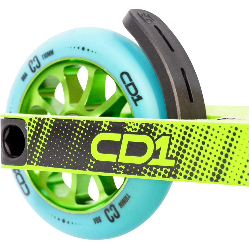 Core CD1 Lime and Blue Stunt Scooter Image 6