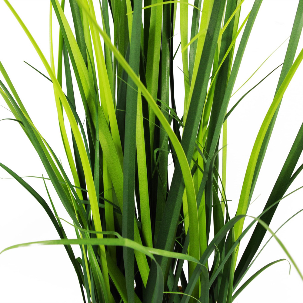 Leaf Lemongrass Artificial Grass Plant in Plastic Pot 1.9ft Image 3