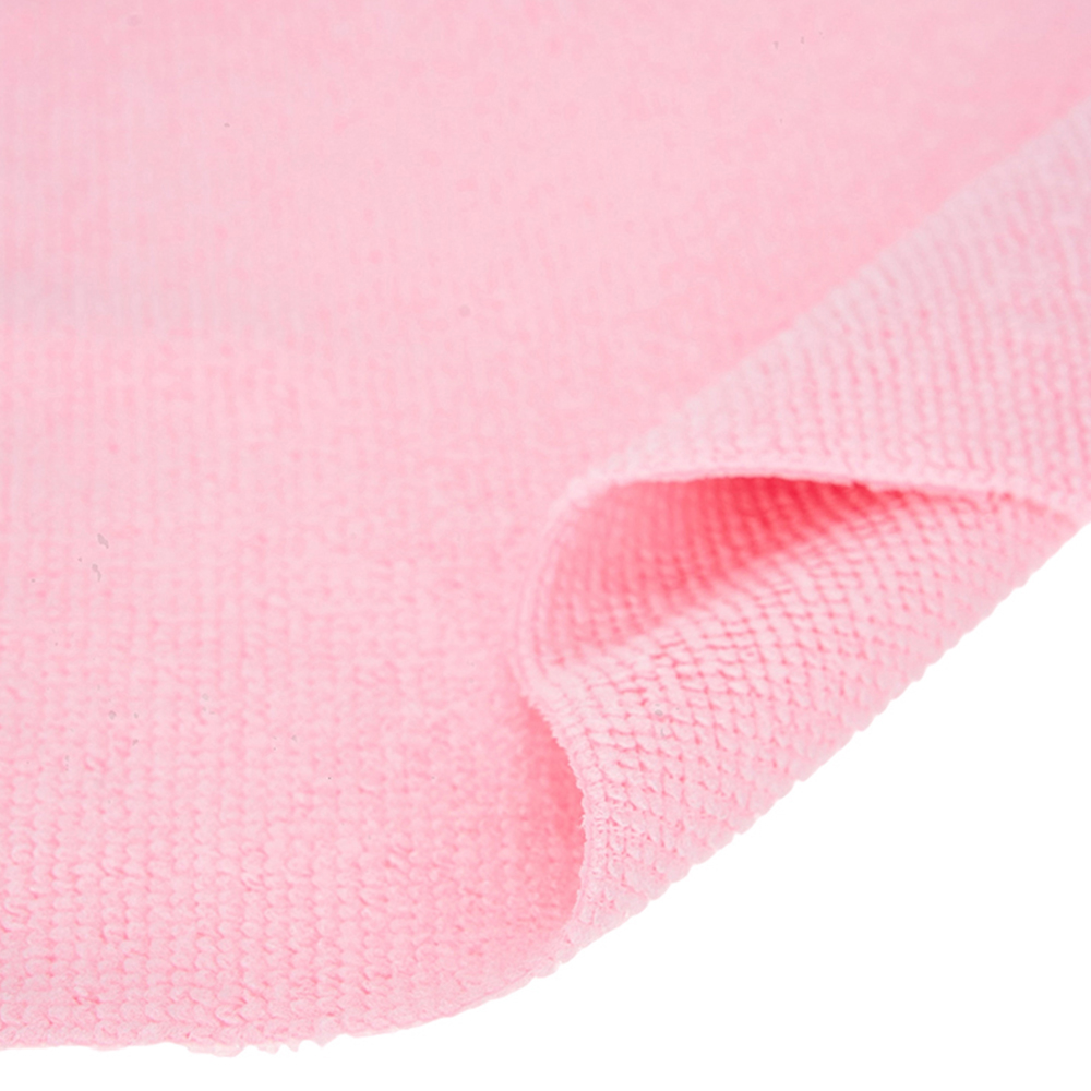 Living and Home Pink Multifunctional Reusable Microfibre Cloth Cleaning Towel 20 Pack Image 5