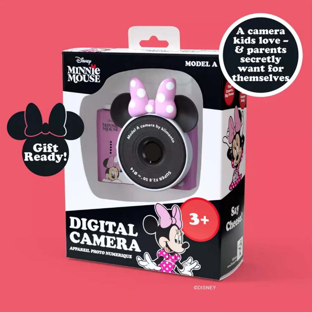 Kiimento Minnie Mouse Mini Kids Digital Camera and Video Camcorder Image 2