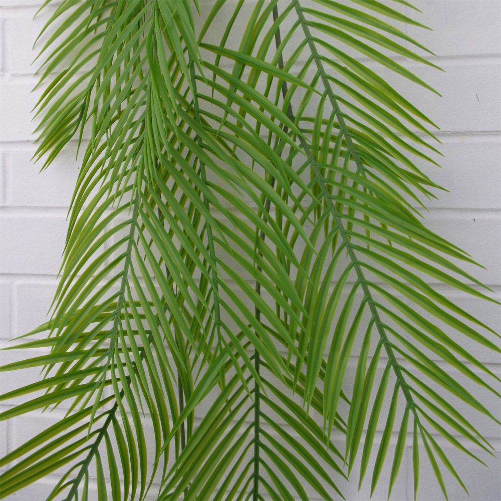 Leaf Fern Palm Hanging Artificial Plant 4ft Image 3