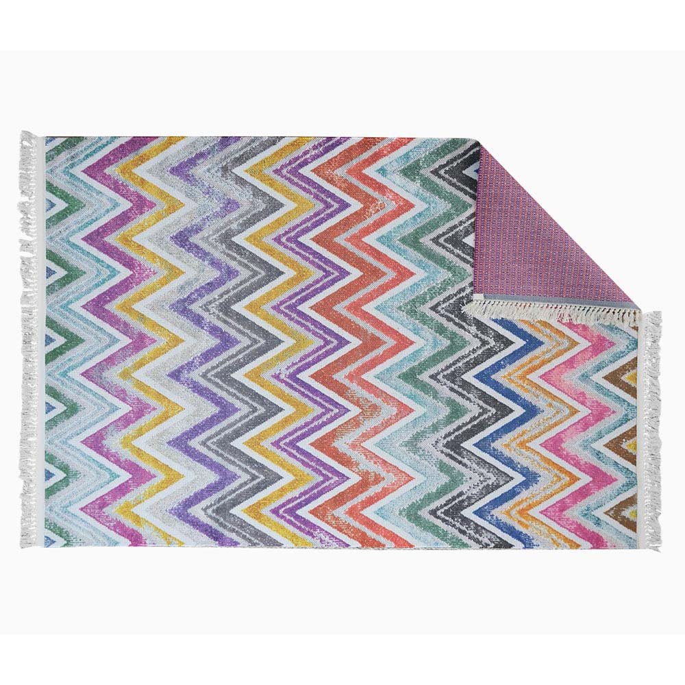 Evu Celeste Multicolour Rug 150 x 230cm Image 4