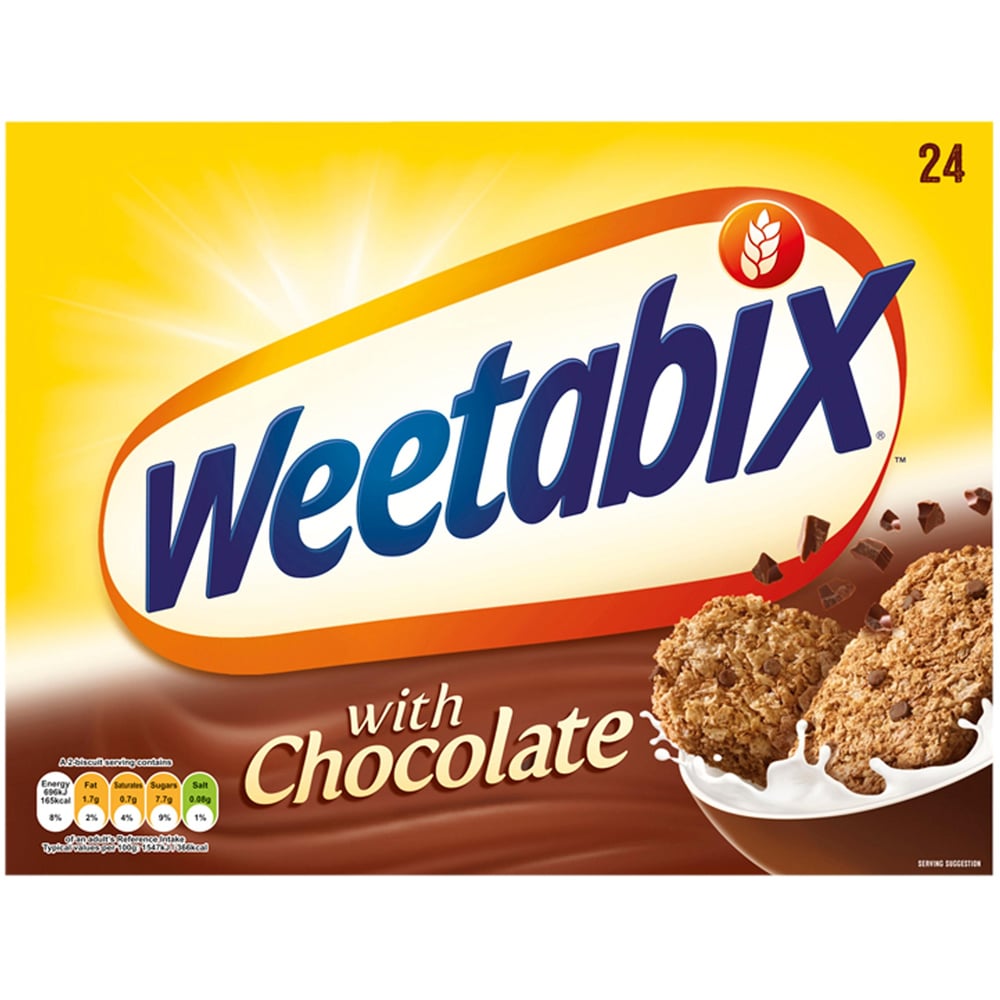 Weetabix With Chocolate 24 Pack Image
