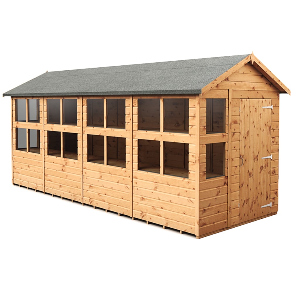 Empire Sheds 6 x 16ft Tongue and Groove Apex Potting Garden Shed Image 1