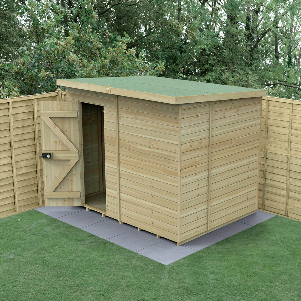 Forest Garden Timberdale 8 x 6ft Pent Shed Image 2