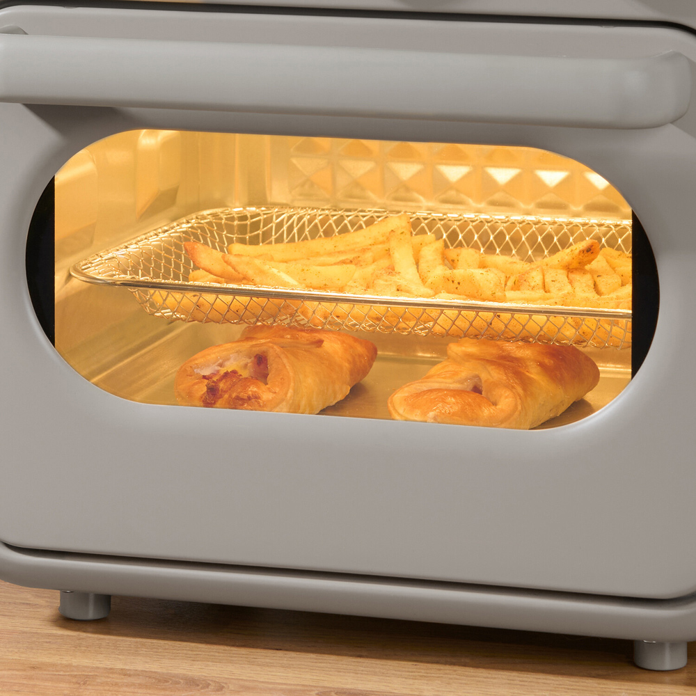 Steam Infusion Air Fryer Oven 16L Grey Image 6