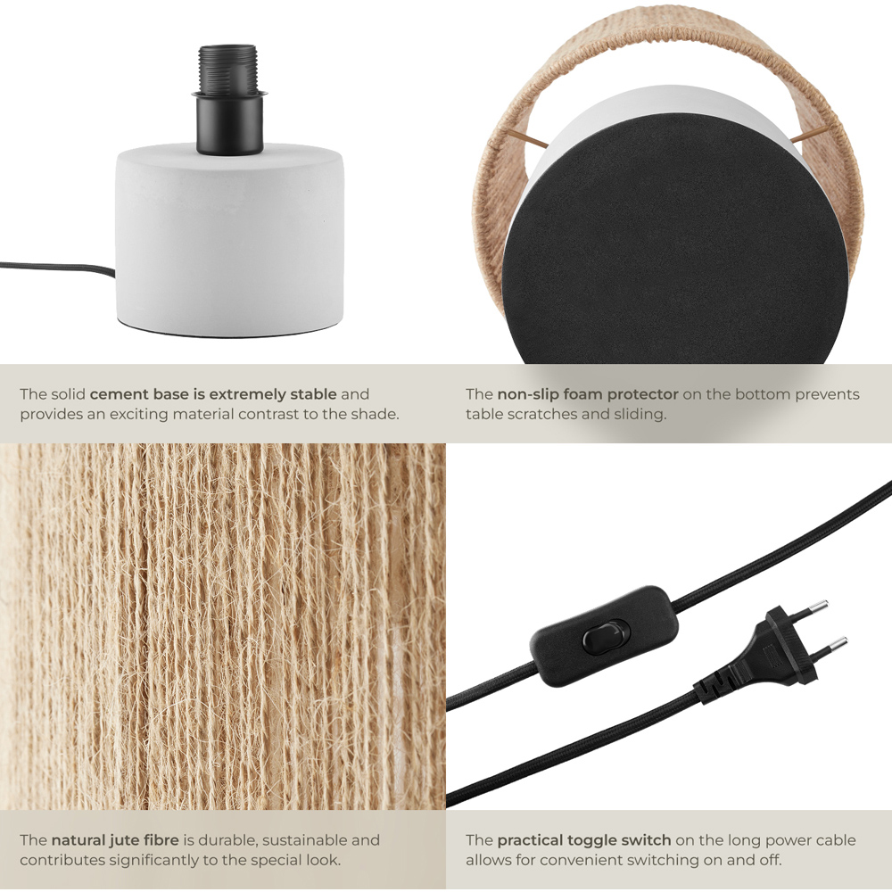 tectake Klea Bohp Style Table Lamp Image 4