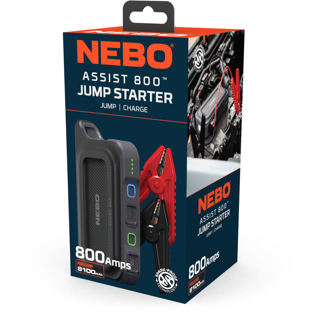Nebo Assist 800 3-in-1 800Amp Car Jump Starter Kit Image 2