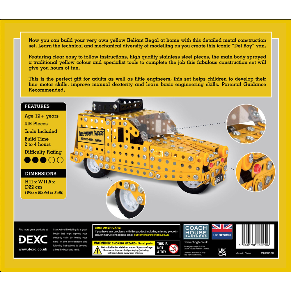 Metal Reliant Regal 416 Piece Construction Set Image 3