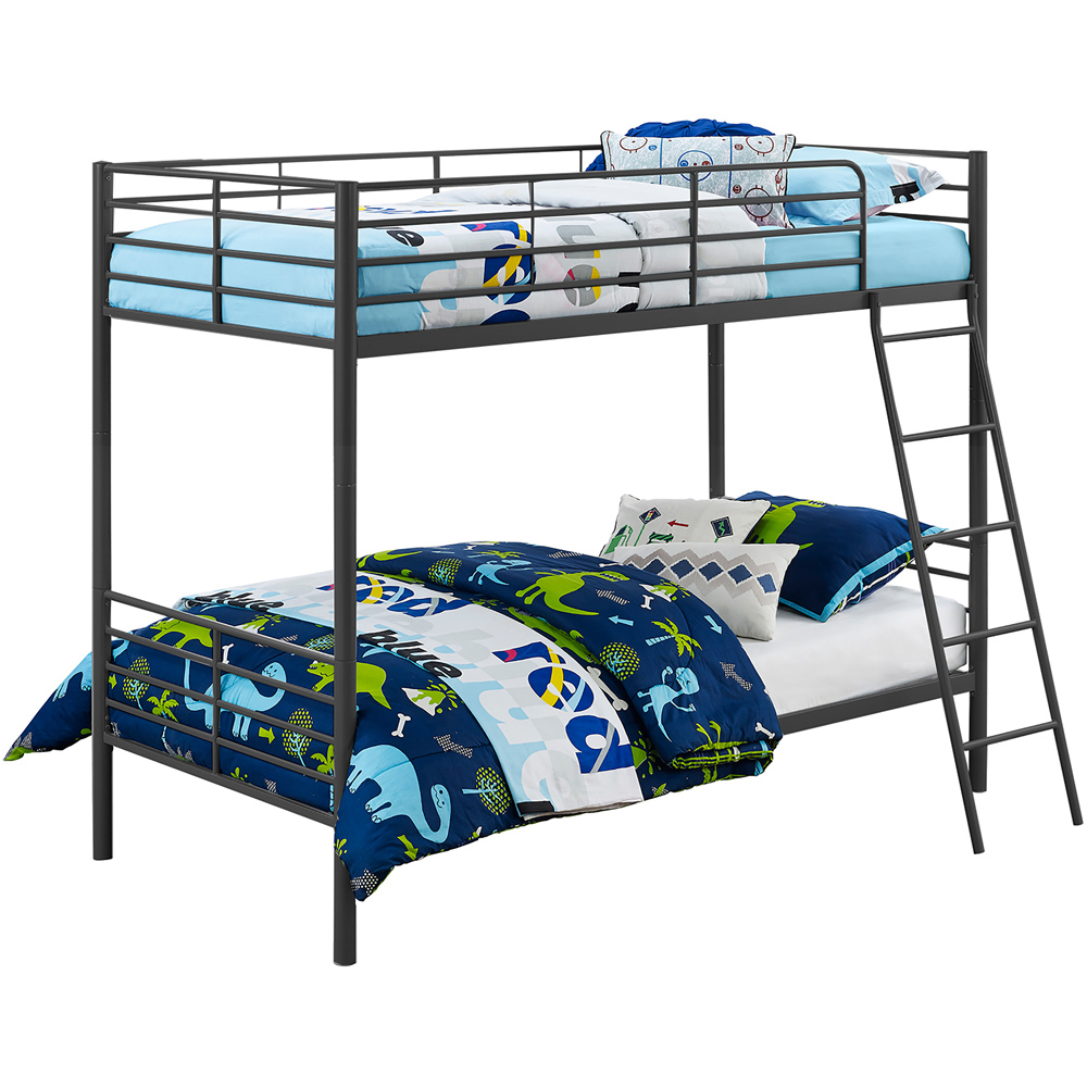 Dorel Single Over Single Black Convertible Bunk Bed Image 3