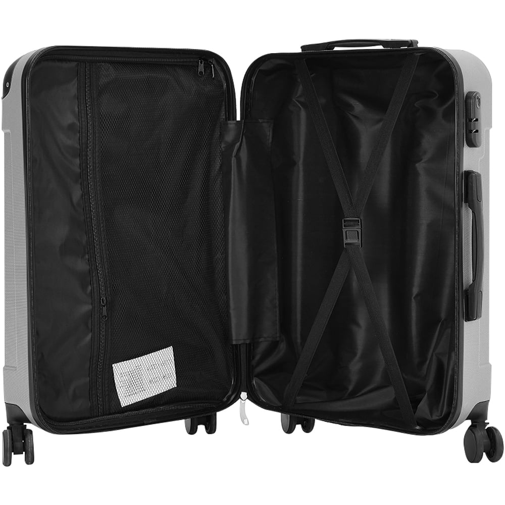 H&O Direct Small Grey Hardshell Suitcase Image 2