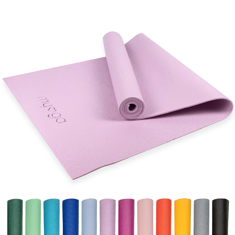 Myga Lilac Entry Level Yoga Mat Image 3