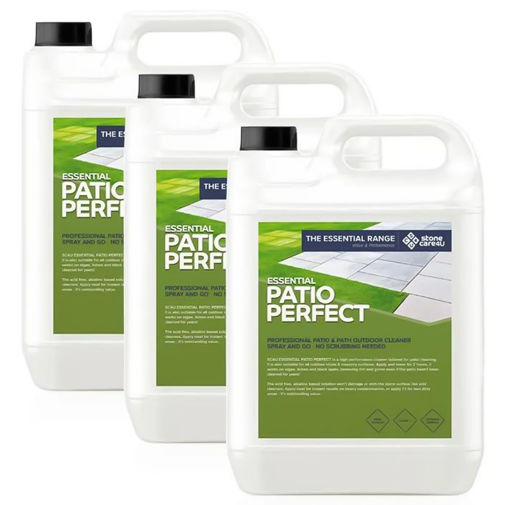 StoneCare4U Essential Patio Perfect Cleaner 5L 3 Pack Image 1