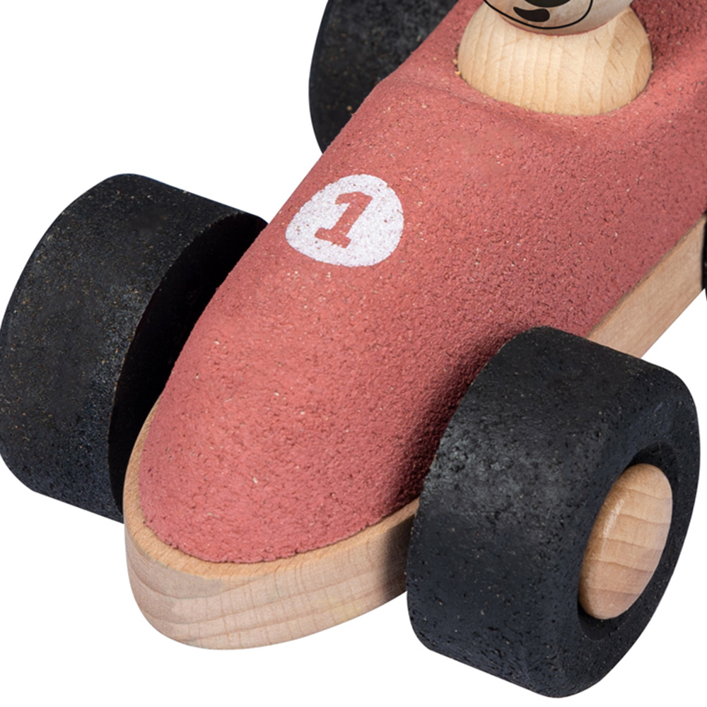 Korko Red E-Cork Racer Push Car Toy Image 2