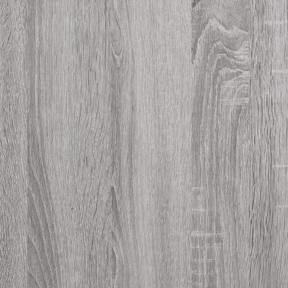 vidaXL Single Door 3 Drawer Grey Sonoma Highboard Image 7
