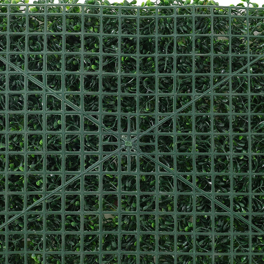Living and Home Green Artificial Assorted Foliage Hedge Wall Panel 60 x 40cm Image 5