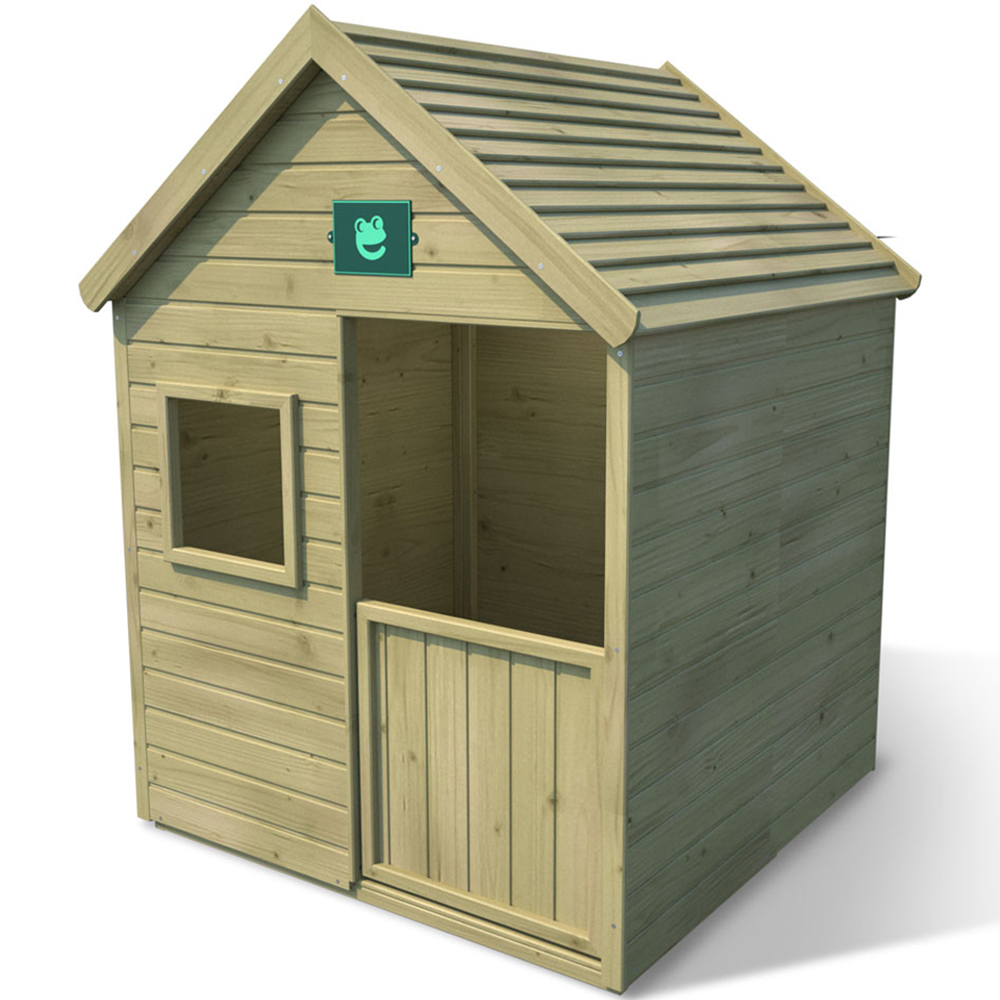 Cerland Marina 4 x 4ft Kids Wooden Playhouse Image 4