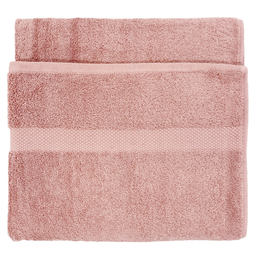 Yard Loft Combed Cotton Blush Towel Bundle with Bath Sheets Set of 6 Image 3