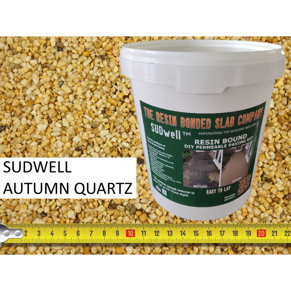 SUDwell Autumn Quartz DIY Resin Bound Kit 0.25sqm Image 3