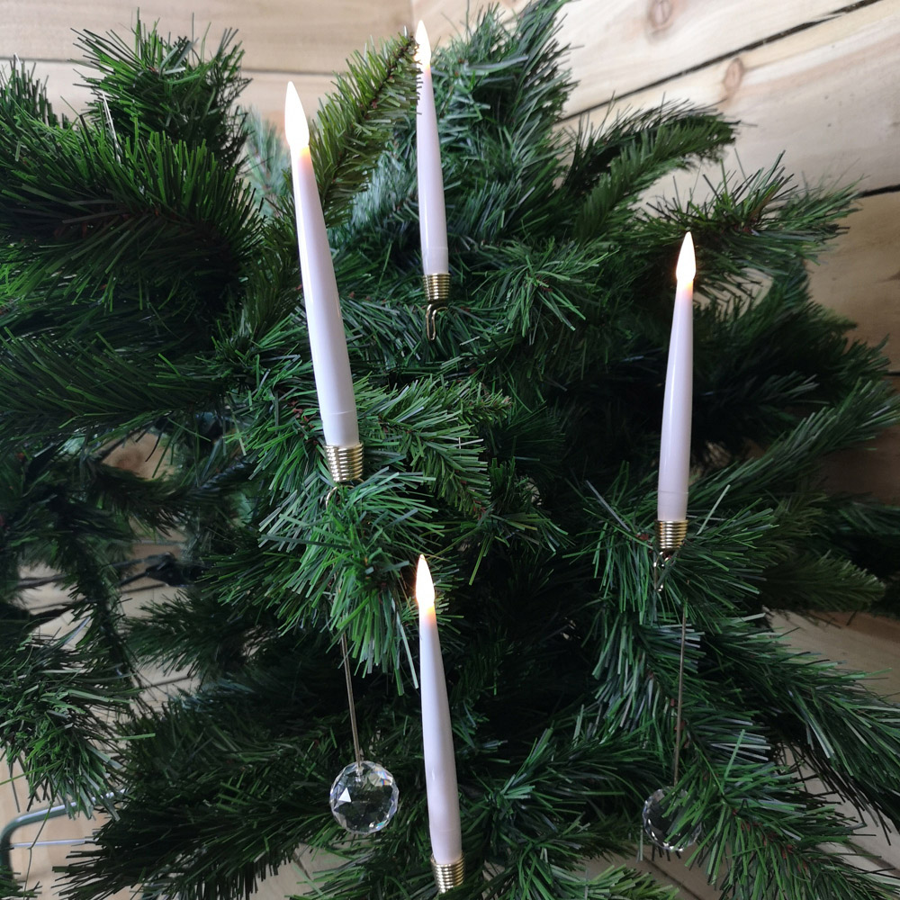Premier Accents Warm White LED Christmas Candle Light 31cm 10 Pack Image 8