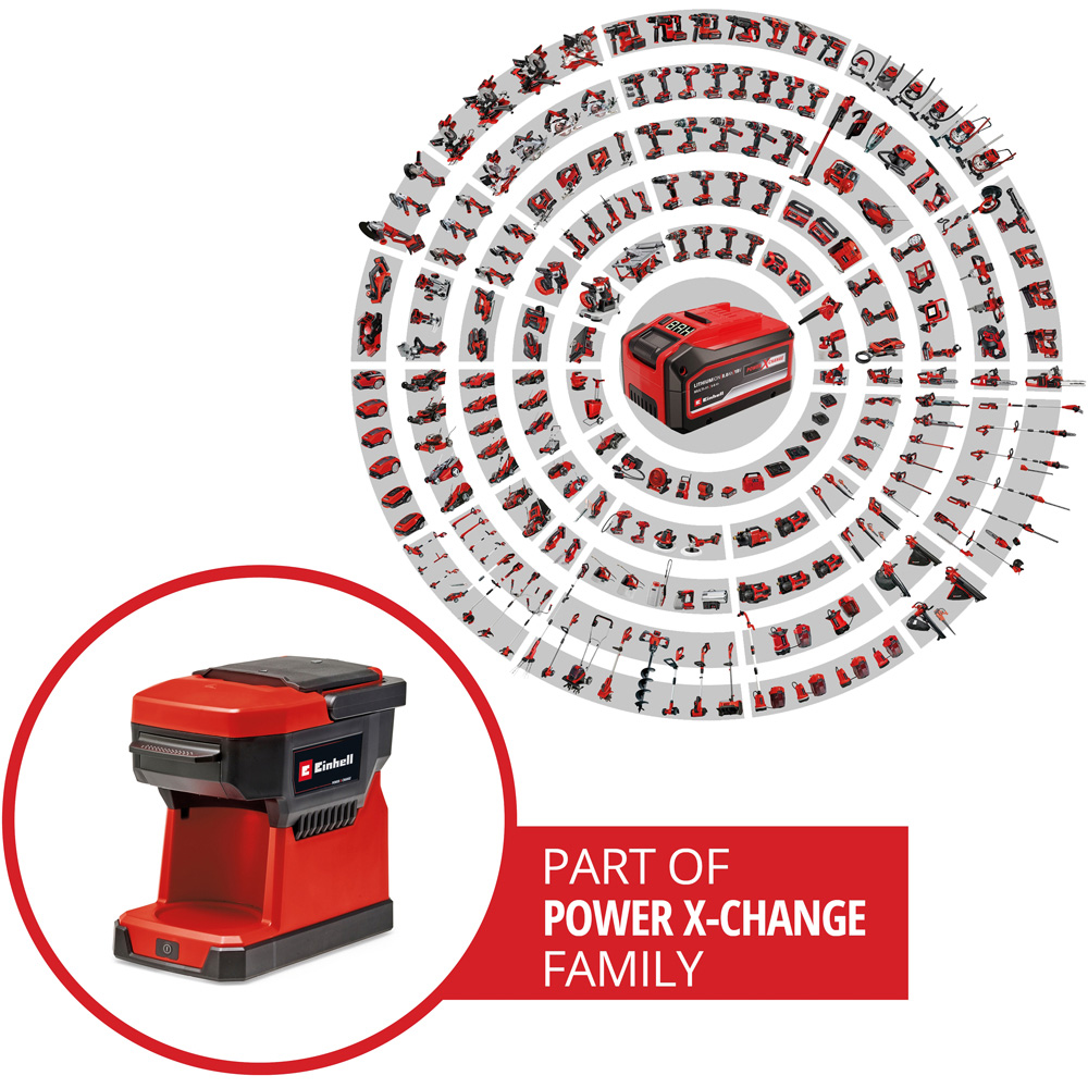 Einhell Power X-Change TE-CF 18 Li-Solo Cordless Coffee Machine Image 8