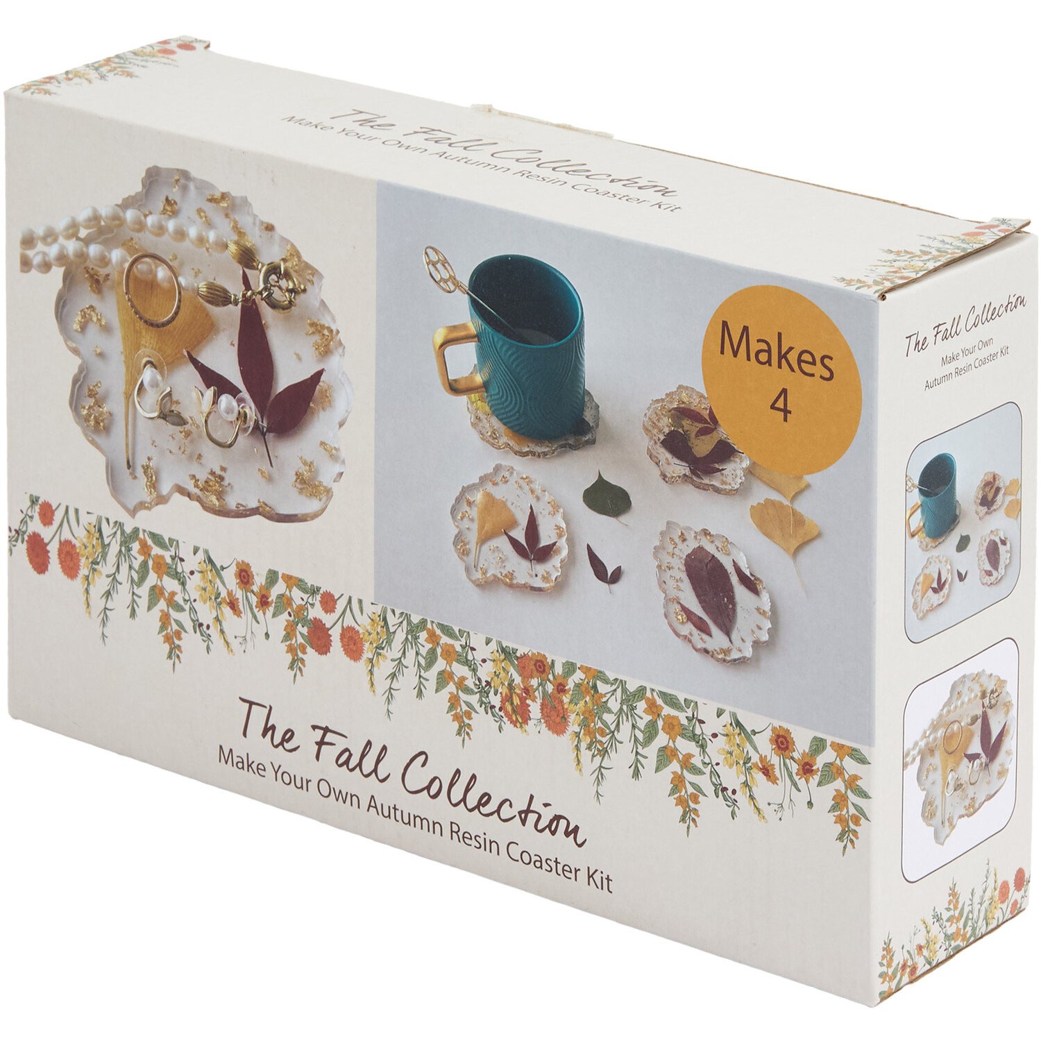 The Fall Collection Make Your Own Autumn Resin Coaster Kit Image 2