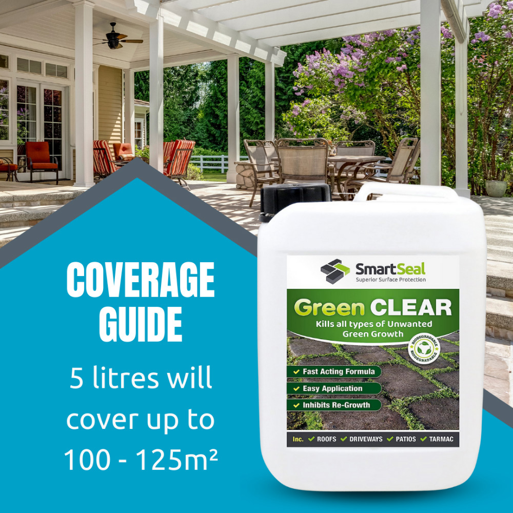 SmartSeal Green Clear Green Growth and Algae Remover 5L 3 Pack Image 9