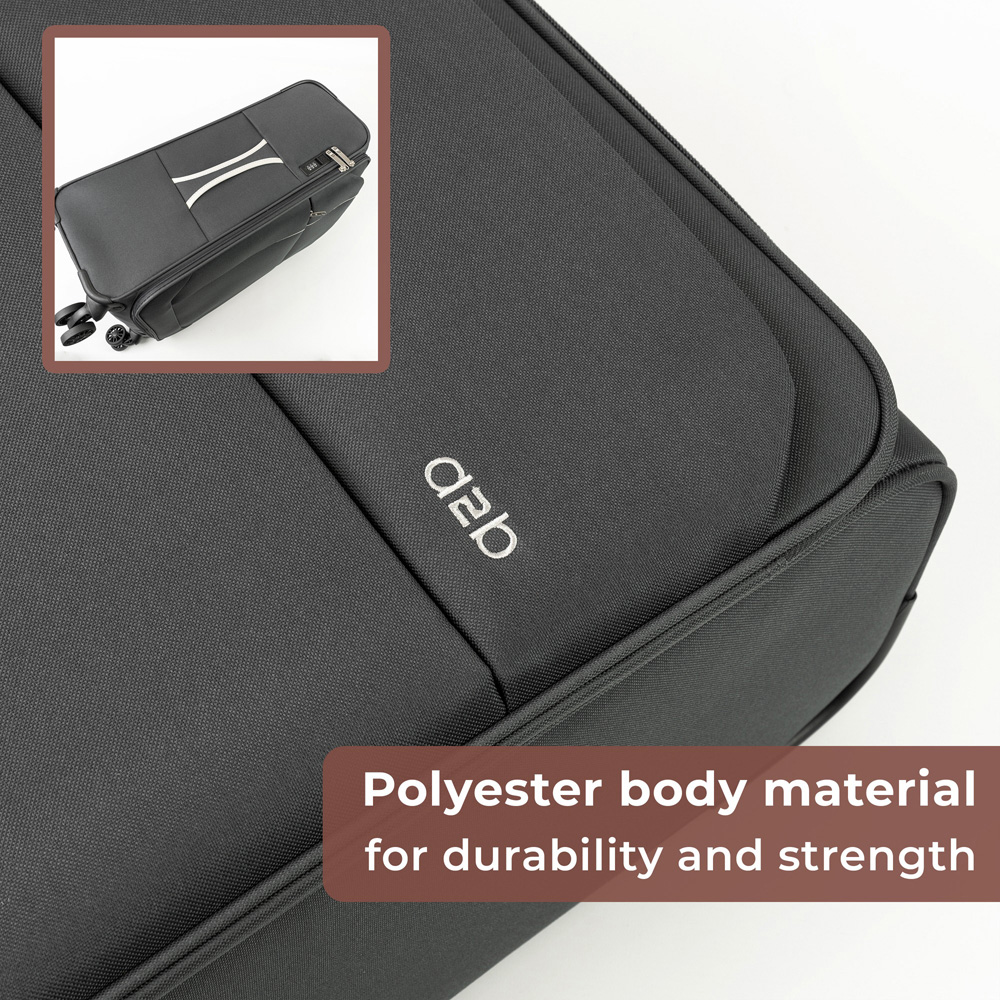 A2B Odyssey 27.5 inch Grey Lightweight Spinner Suitcase Image 7
