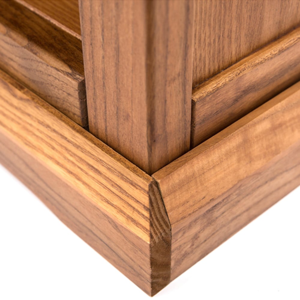 Salerno 3 Shelf Light Wood Bookcase Image 6