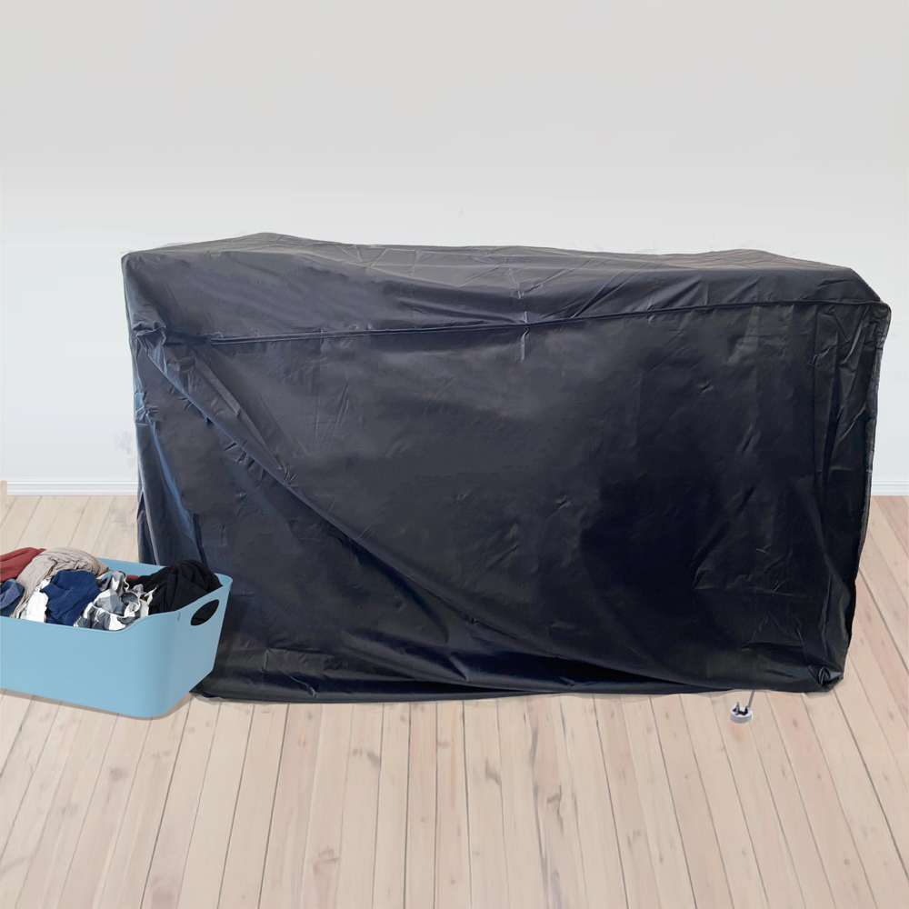 Groundlevel Winged Heated Electric Winged Airer with Cover Image 6