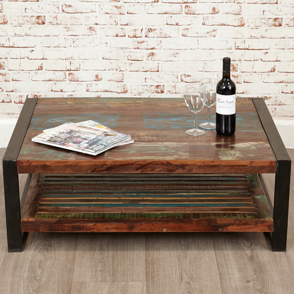Baumhaus Urban Chic Rectangular Coffee Table Image 4