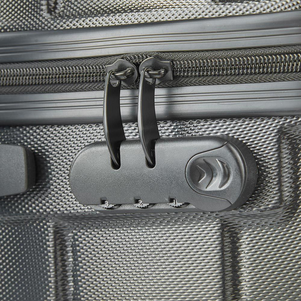VonHaus Set of 3 Black Hard Shell Luggage Image 5