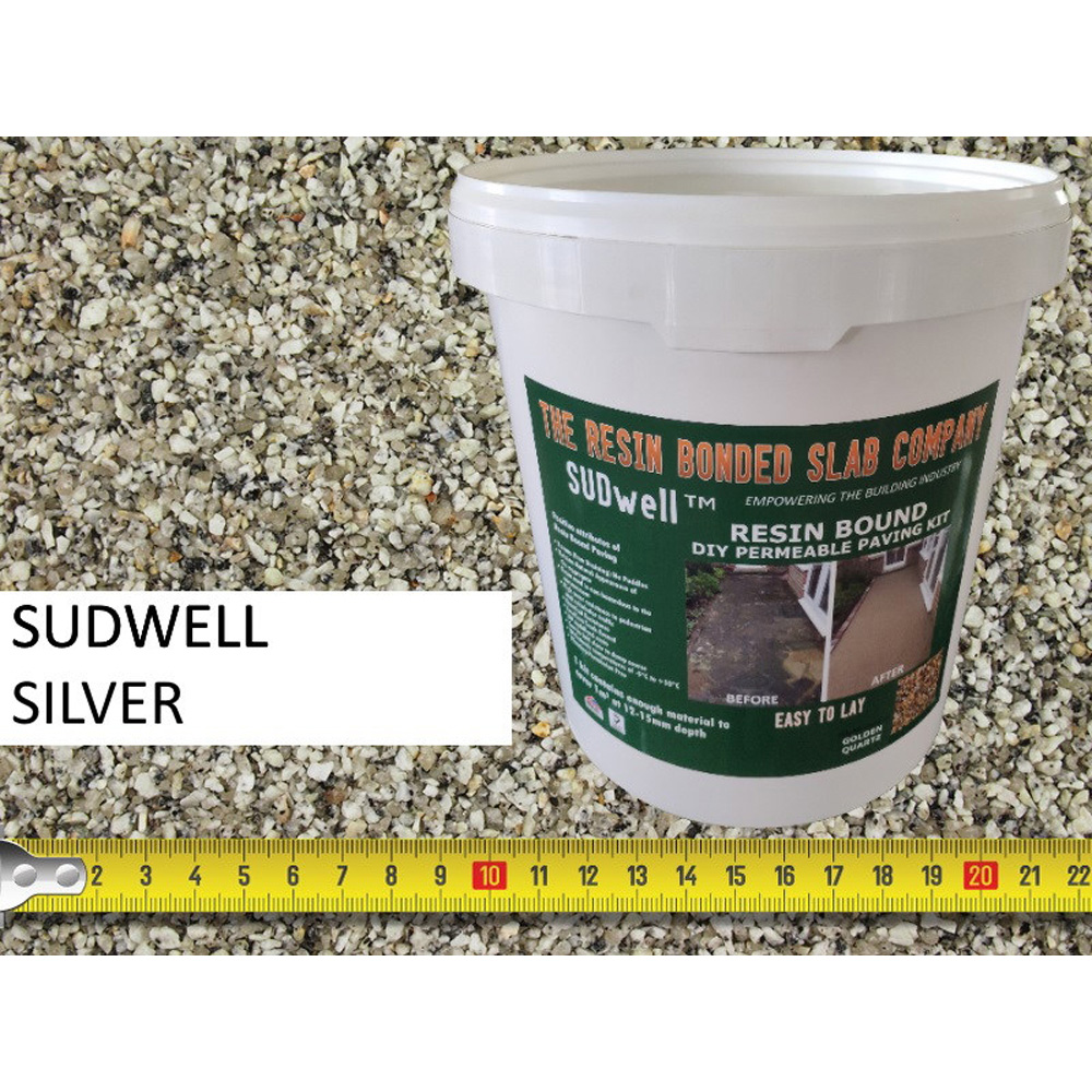 SUDwell Silver DIY Resin Bound Kit 0.25sqm Image 3