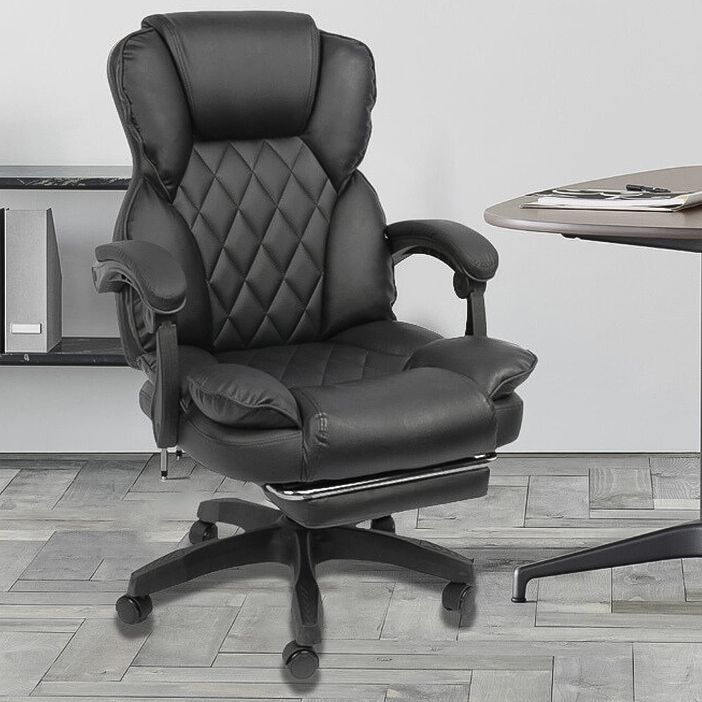 Alivio Black Swivel Recliner Executive Office Chair Image 1