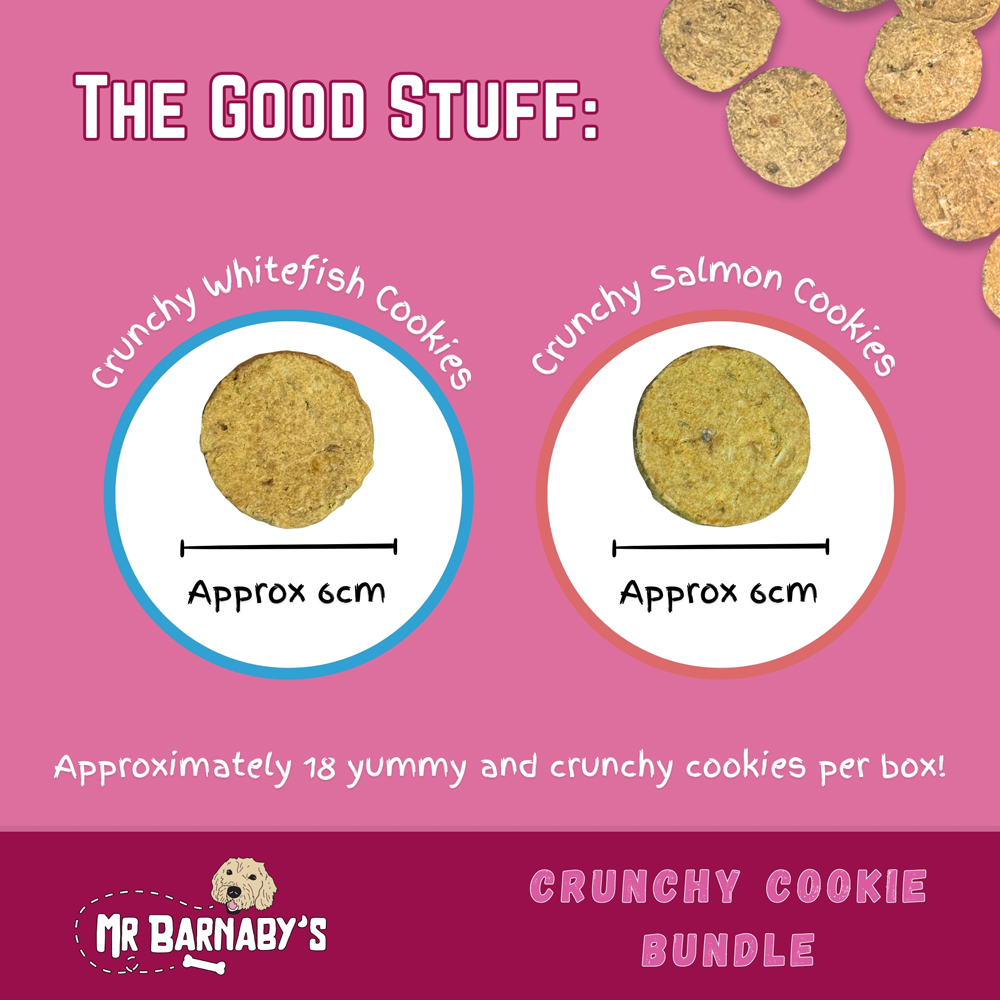 Mr Barnaby's Crunchy Cookie Dog Treats Bundle 2 Pack Image 2