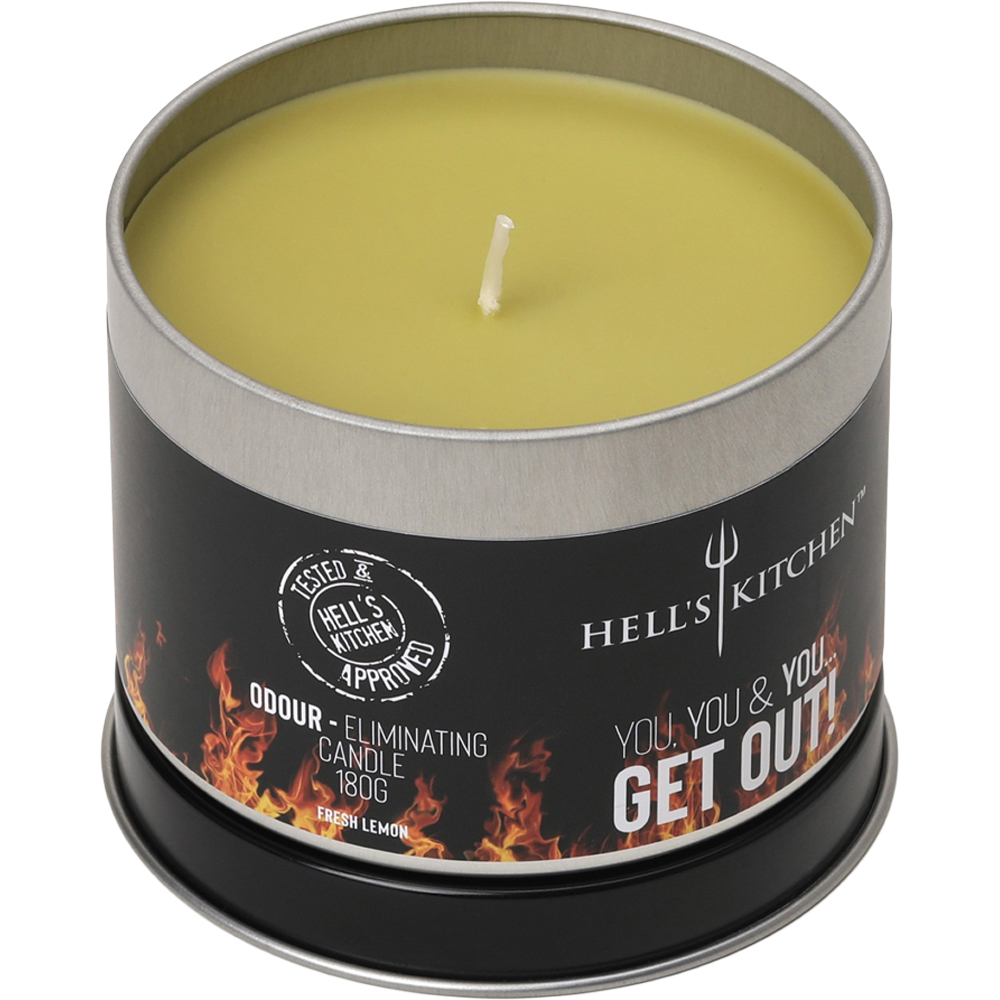 Hell's Kitchen Fresh Lemon Scented Candle Image 4