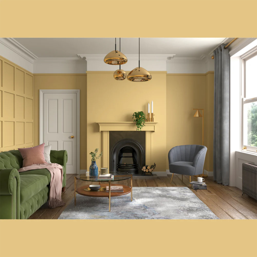 Dulux Heritage Walls and Ceilings Pale Cream Velvet Matt Emulsion Paint 5L Image 4