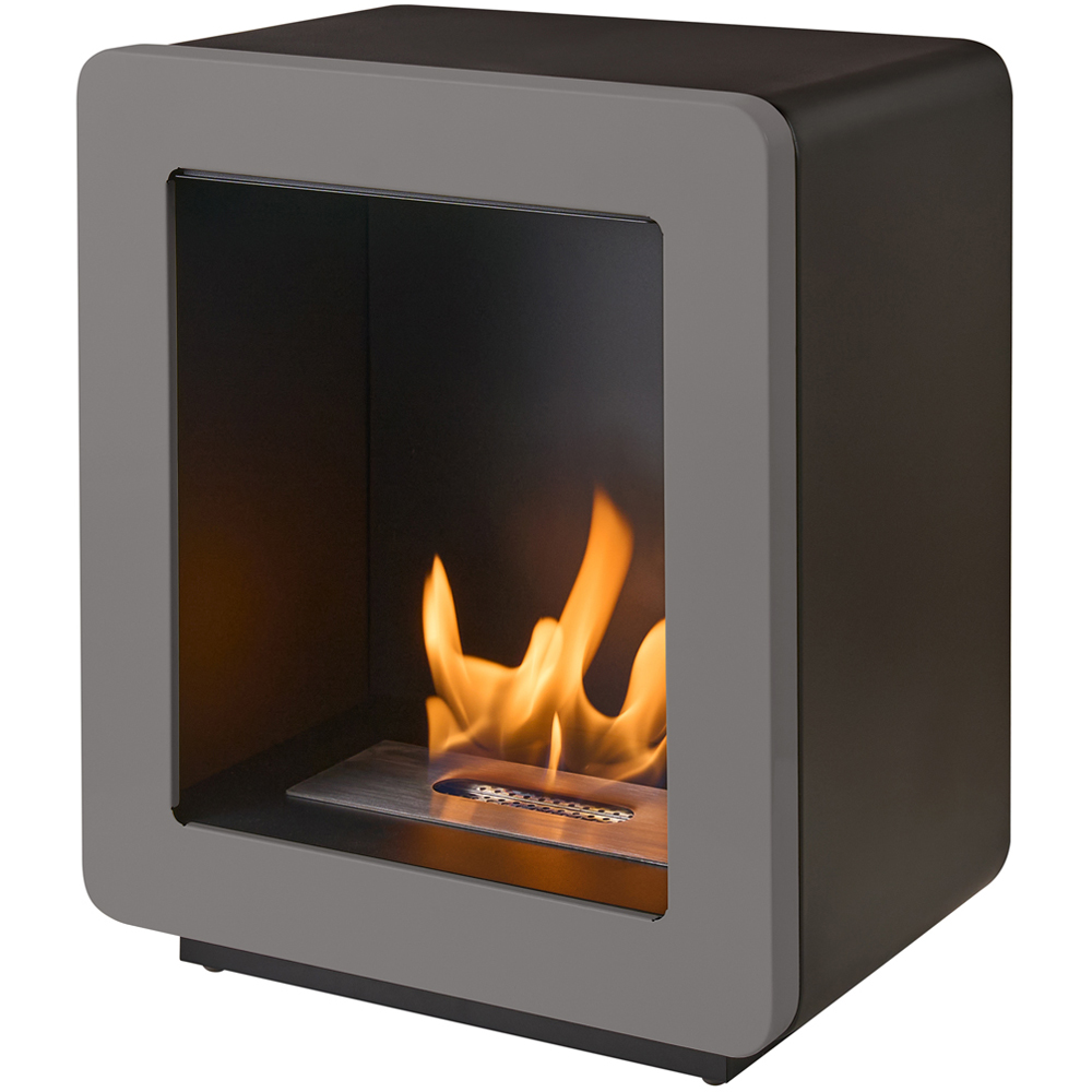 Adam Mira Grey Bio Ethanol Stove 3000W Image 1