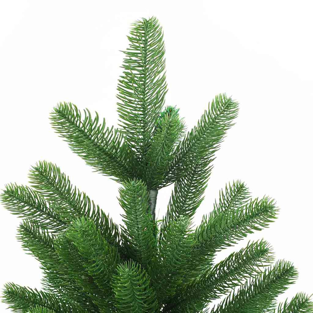 vidaXL Pre-Lit Pink Baubles Green Artificial Christmas Tree 5ft Image 7