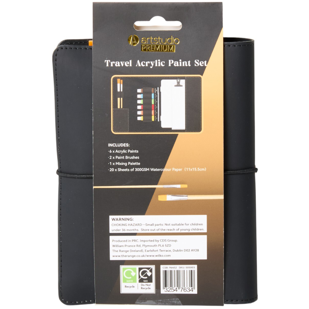 Travel Acrylic Paint Set Image 2
