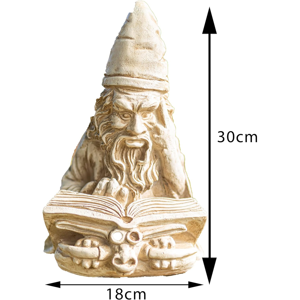 Marco Paul Reading Wizard Statue Garden Ornament Image 9