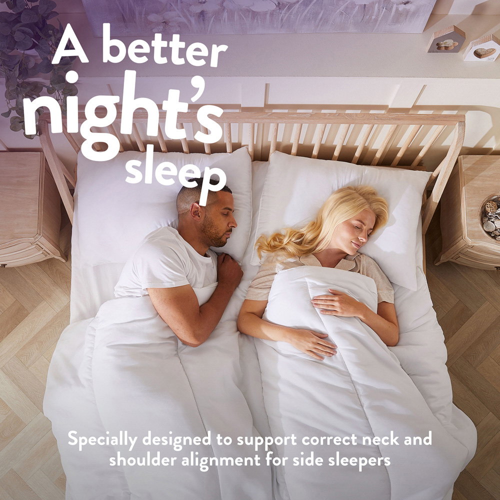 Slumberdown Climate Control Super Support Pillow 2 Pack Image 9