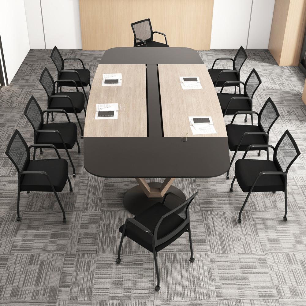 Costway Set of 2 Black Office Chair Image 5