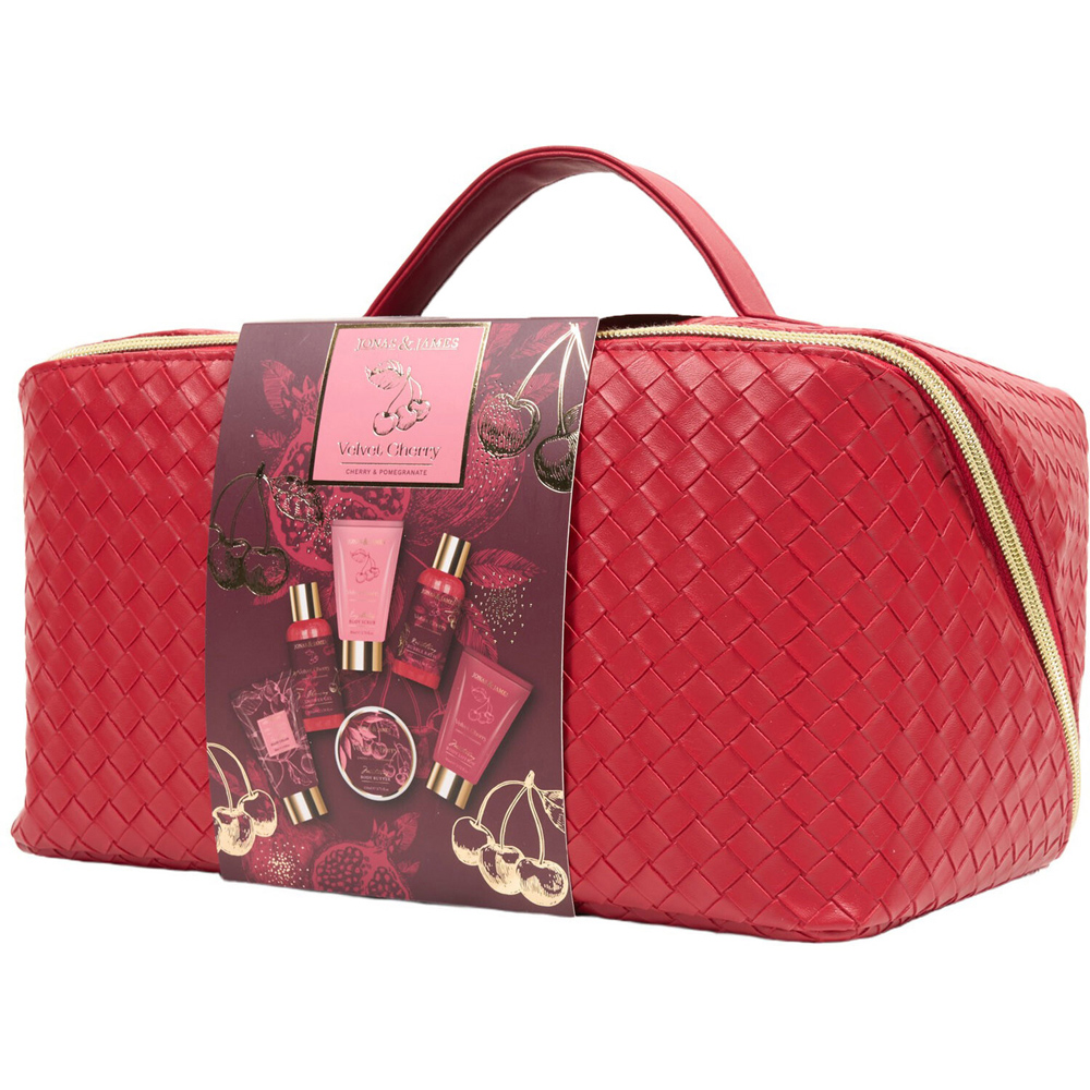 Velvet Cherry Beauty Bag Image 1