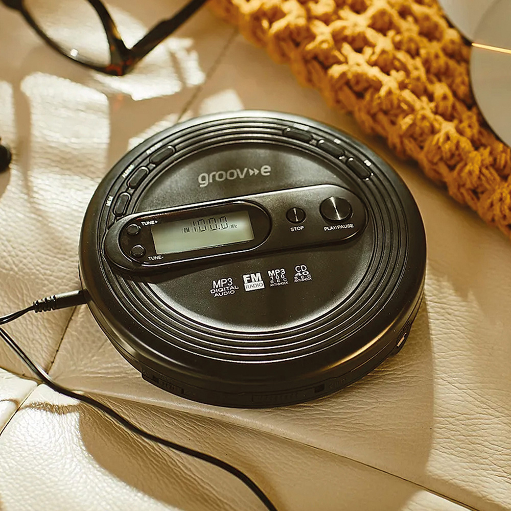 Groov-e Black Personal MP3 Playback and Radio Image 2