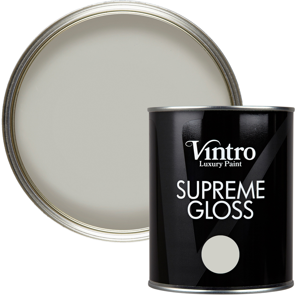 Vintro Paint Walls and Ceilings Tower Bridge Gloss Paint 1L Image 1