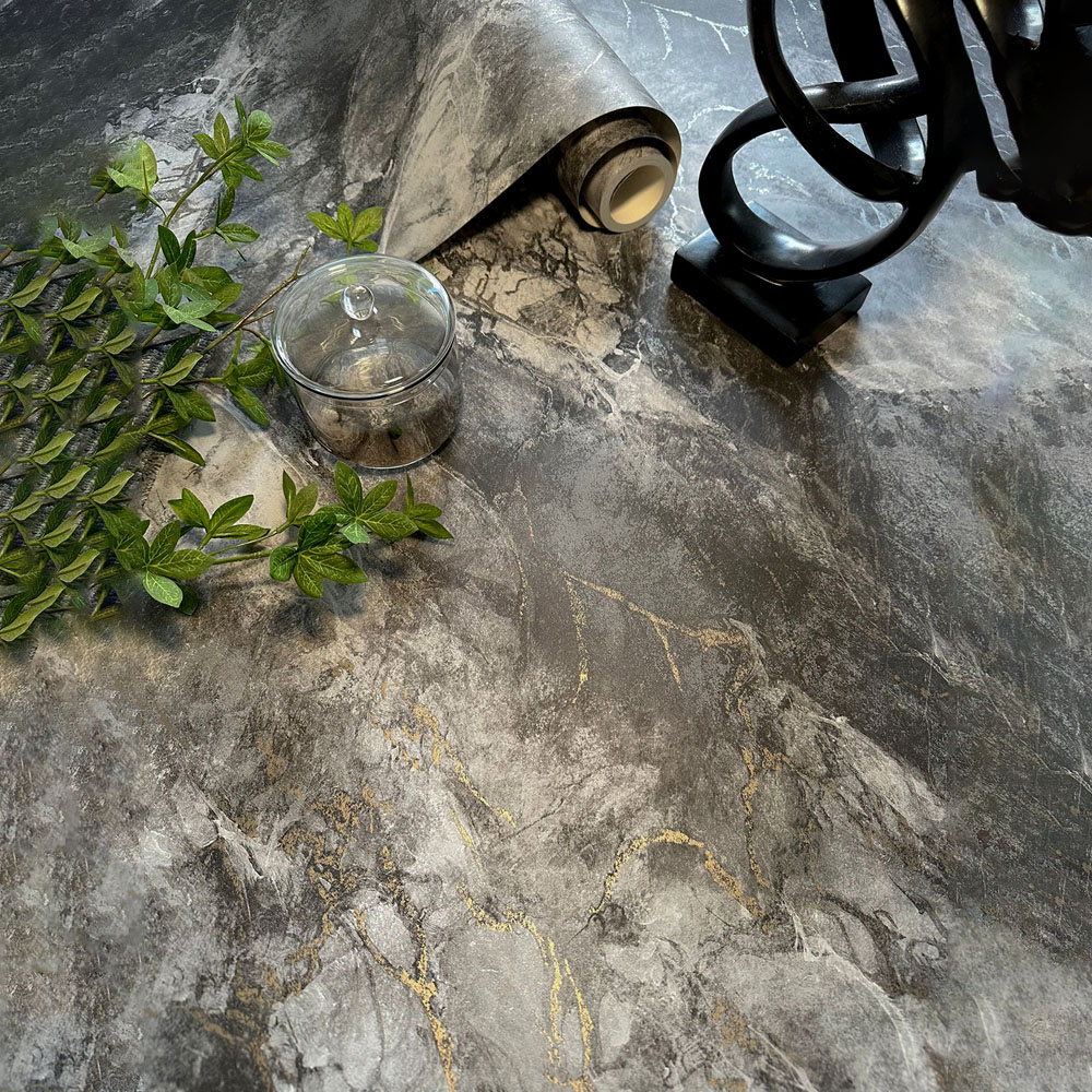 Belgravia Decor Marble Black and Gold Wallpaper Image 4